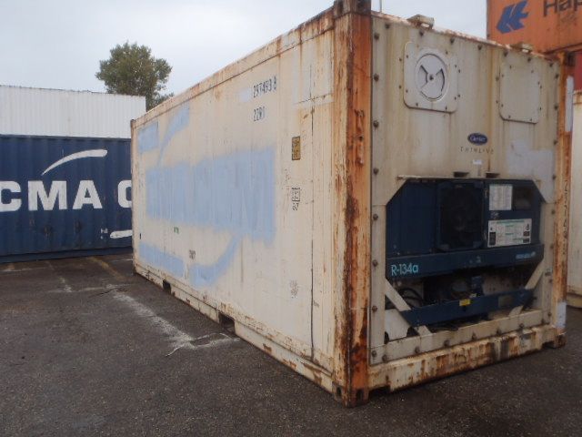 Container frigorifique REEFER 20 pieds occasion stockage de vos produits alimentaires ou non alimentaires_2