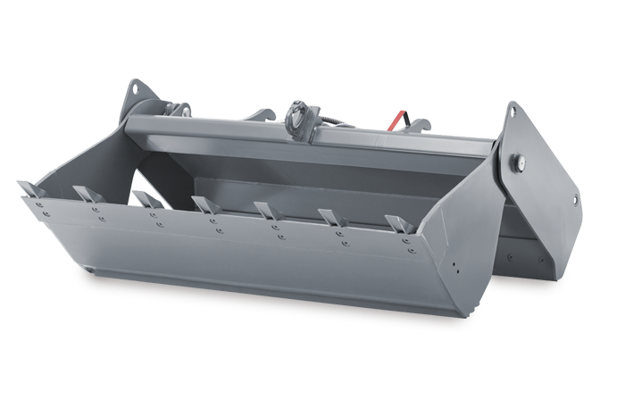 Godet 4 en 1 - excavation, nivellement, chargement - Hardox 400_2