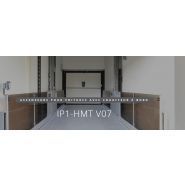Plateforme de levage pour véhicules avec barrière de protection photoélectrique