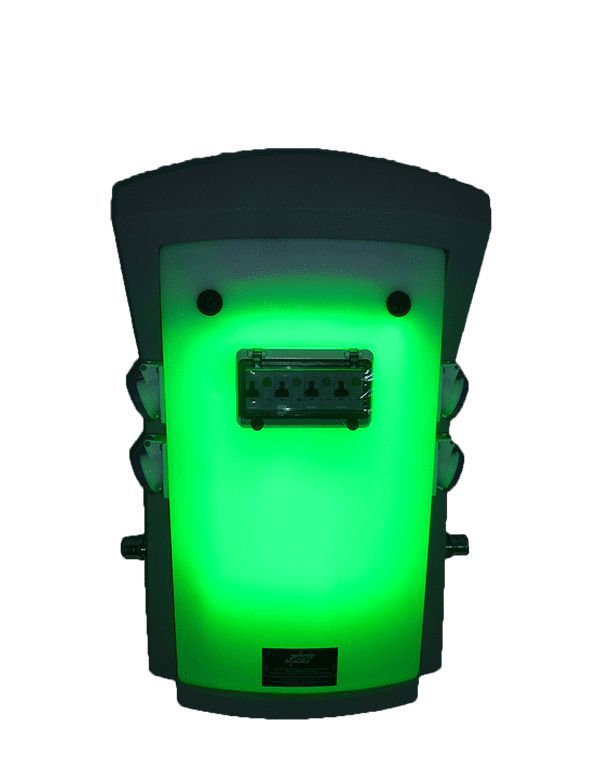 Orion - borne marina rotomoulée - distribution eau et électricité, dimensions : H.72 cm x L.45 cm x P.24 cm_2