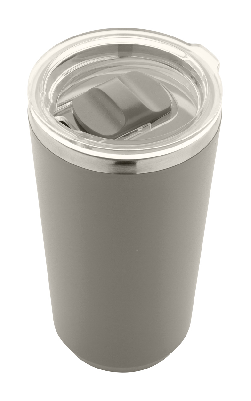 Mug thermos - isotherme en acier inoxydable à double paroi - 500 ml - couleur gris_2