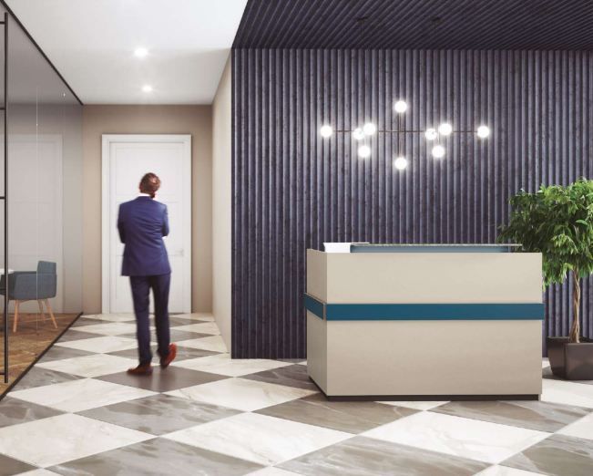 Banque d'accueil prête à installer - Gamme ATLAS_2