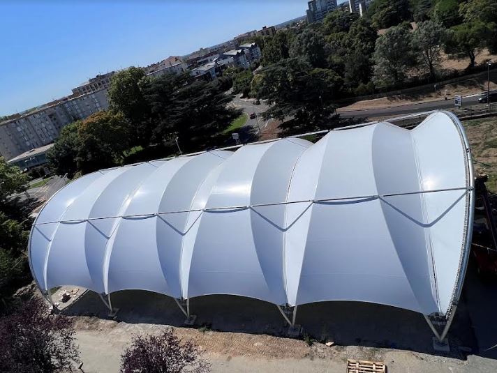Couverture de plateau sportif  47 m x 25 m - Normandie Structures_3