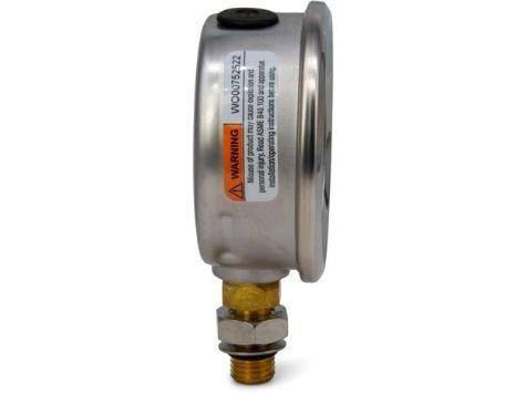 G2535SL, Manomètre, 63 mm Face, Raccord vers le bas, Glycerine Filled, 700 bar pression maximale_2