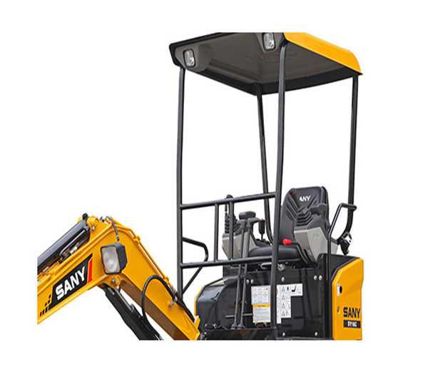 Mini pelle sany sy16c avec faible émission