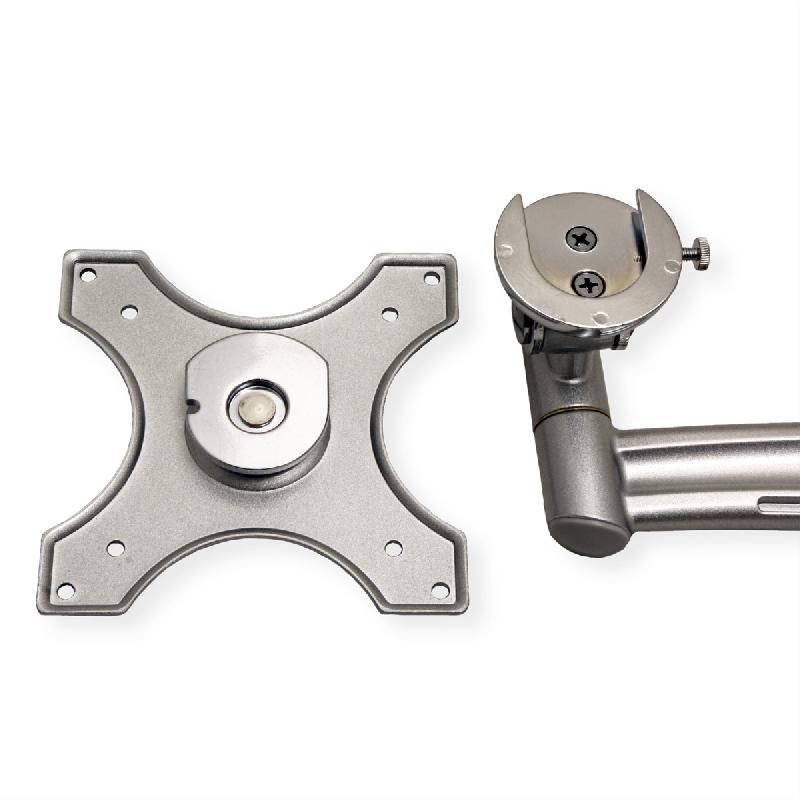 VALUE Bras double LCD, 4 points, fixation sur table, réglage séparé en hauteur_2