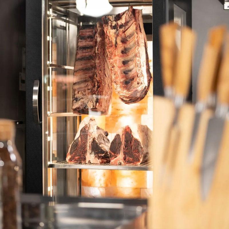 Armoire de maturation dry-aging - 600 L - 1 porte vitrée - Noir | GGM Gastro_2