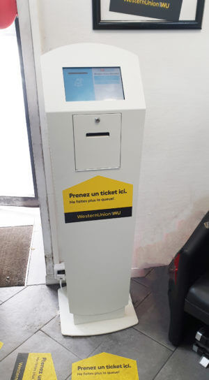 Solution de gestion file d'Attente - borne 10