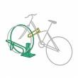 Support 1 vélo VelOne - Spécial petit trottoir - Anti-chute et gain de place_3