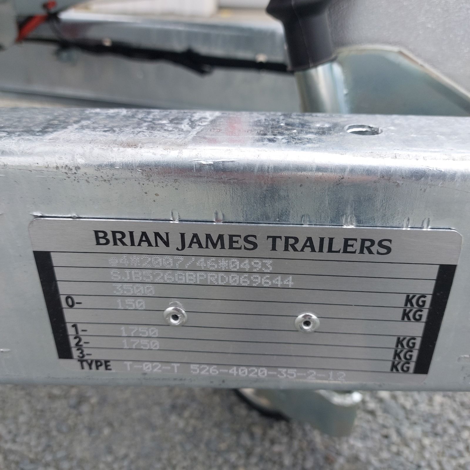 Brian James Tipper Benne Basculante - 4,00 m × 2,00 m - 2024 - PTAC 3500 kg_2