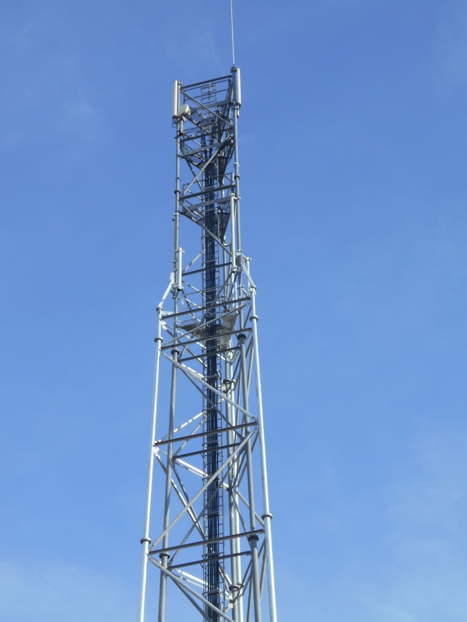 Services de montage de pylônes sur site