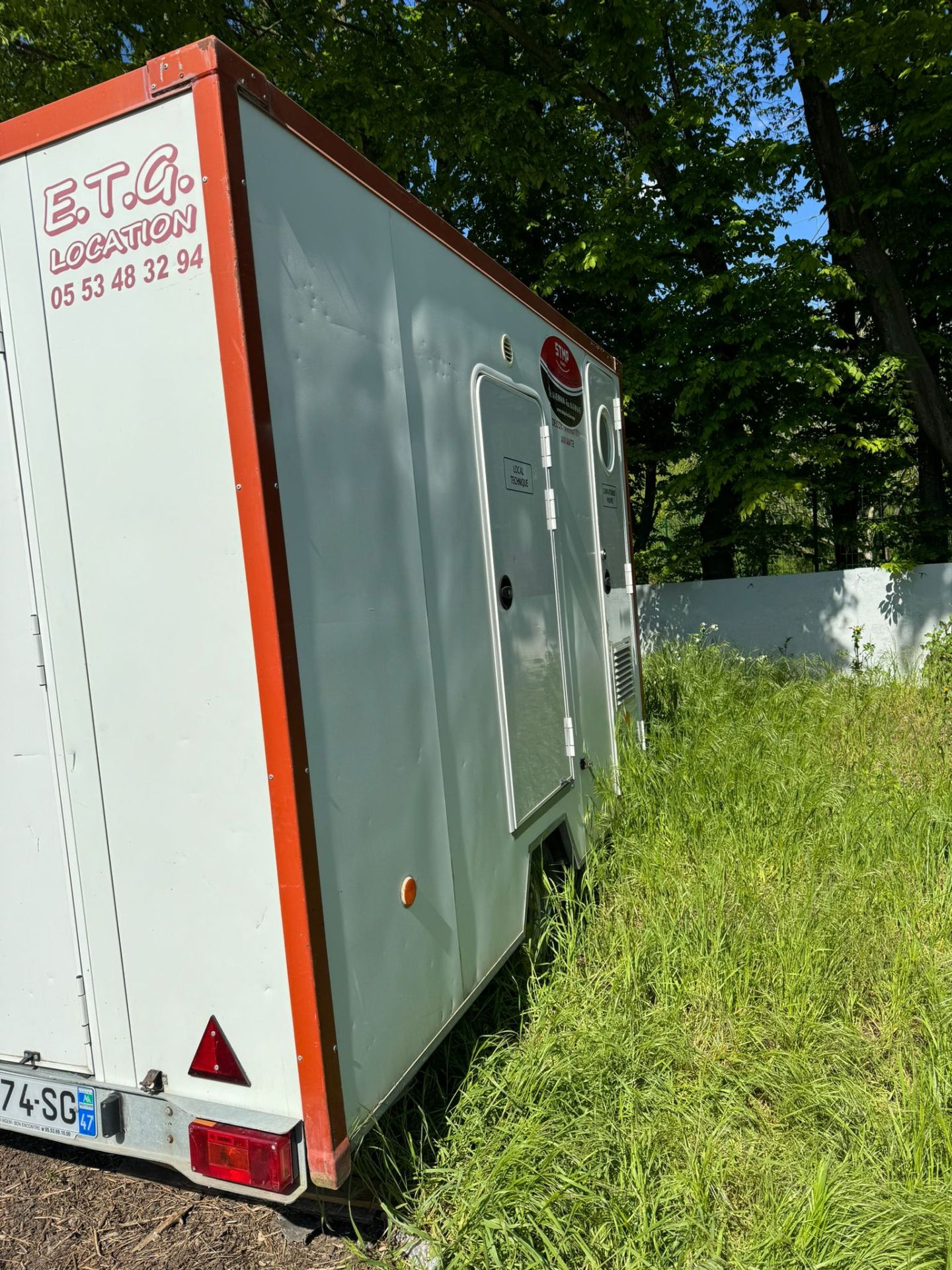 Abri de décontamination amiante - occasion en bon état - 7500€ HT_2