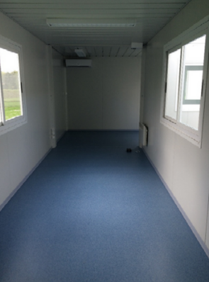 Bâtiment modulaire 6036 x 2436 x 2930 - Structure galvanisée juxtaposable, superposable R+2 - BTS / OSR 15 RT 2005_2