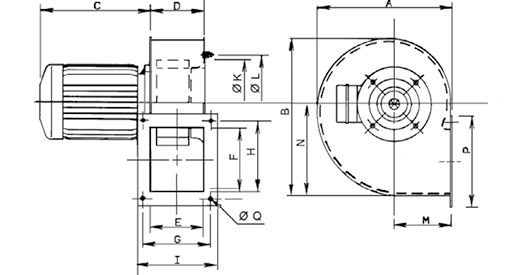 CMB - CMT - Ventilateur Atex Vim - Débit de 180 à 15 900 m3/h - Pour gaz chauds jusqu'à 150°C_2