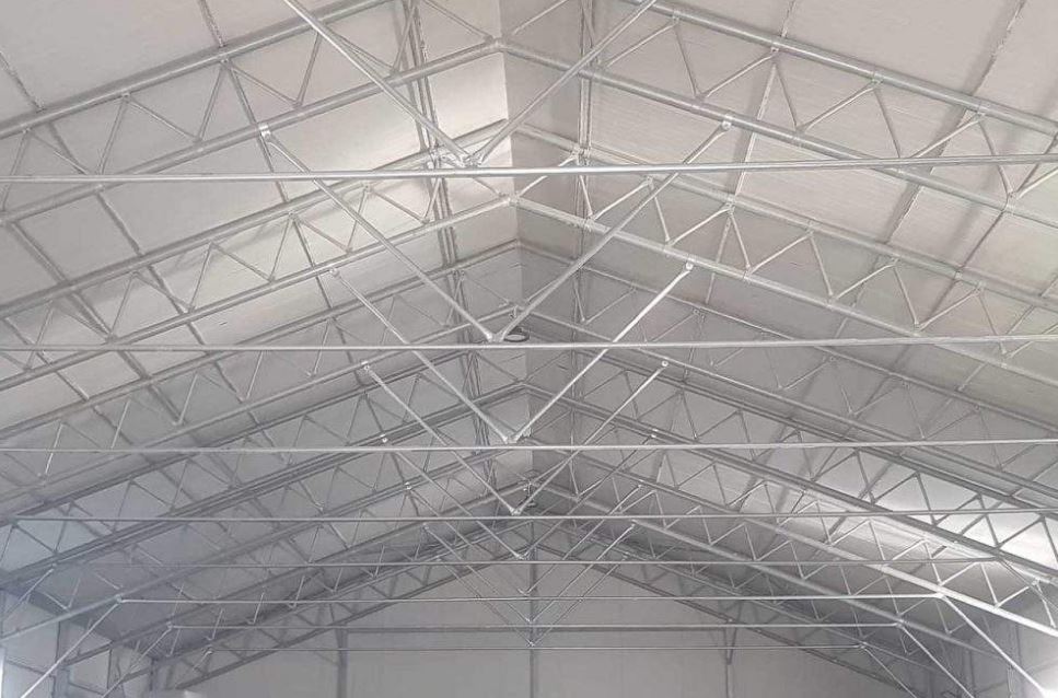 Serre à travées multiples conçue pour les couvertures rigides - Multisunart TR_2