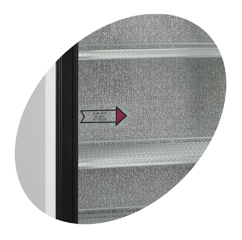 Armoire à boissons double avce portes coulissantes et canopy 524L | Tefcold - FSC1000S_2