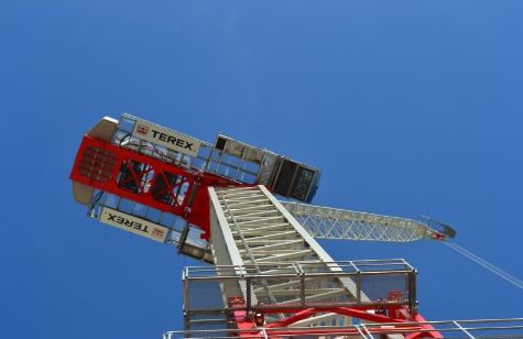 Grue à tour à flèche relevable Terex CTL 282-18 - Capacité max. 18 t - Flèche 60 m_2