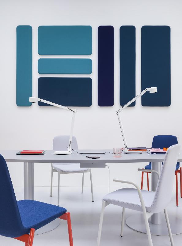 Panneau acoustique Sonic- MDD - Jaune, 119 X 35 cm_2