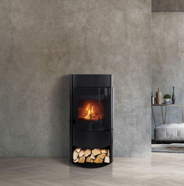 Poele a bois monica - interstoves - verre_2