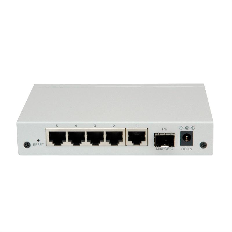 ROLINE Switch Gigabit Ethernet, 6 ports (5x 10/100/1000 + 1x SFP), WebSmart_2
