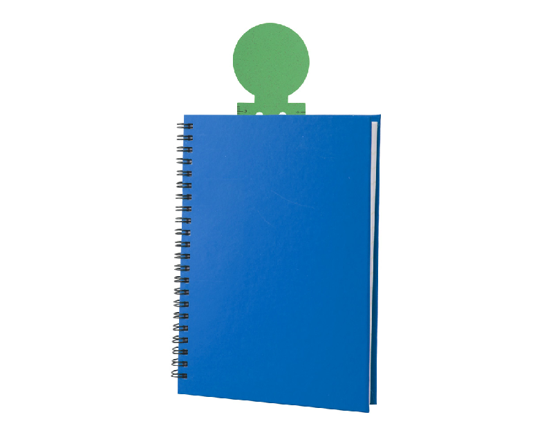 Marque-pages et règle écologique en plastique à base de paille de blé - 25 notes adhésives et 125 marqueurs de page - Couleur vert_2