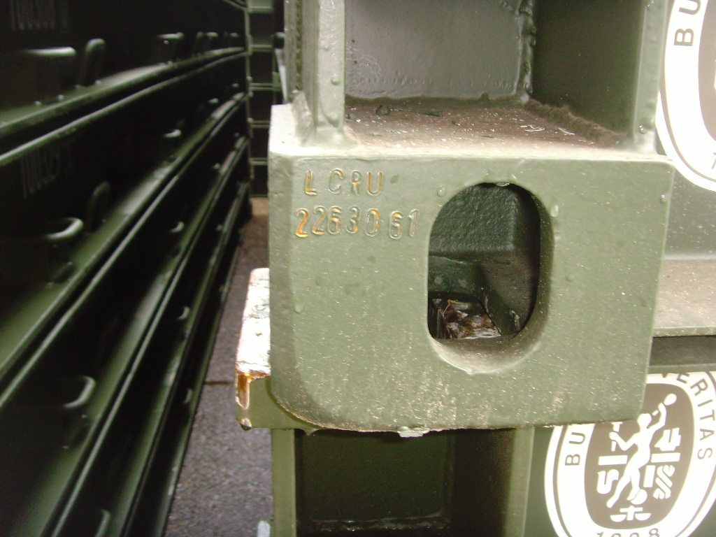 Container maritime 20ft - plateforme 6,05m - poids 2740 kg_2