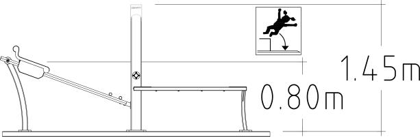 Équipement de fitness extérieur - Denfit Gym Combi 8 - 8065121 - Hags - Vert - Installation sur dalle ou plot béton_2