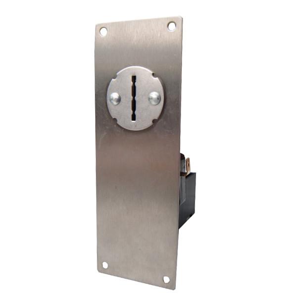 Monnayeur pour jeton à clé - Monnayeur pour practice de golf, douche, spa - façade inox hauteur 150mm_2
