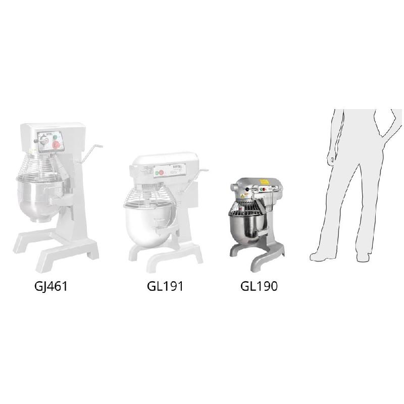 Batteur planétaire 9L 550W - Buffalo - GL190_2
