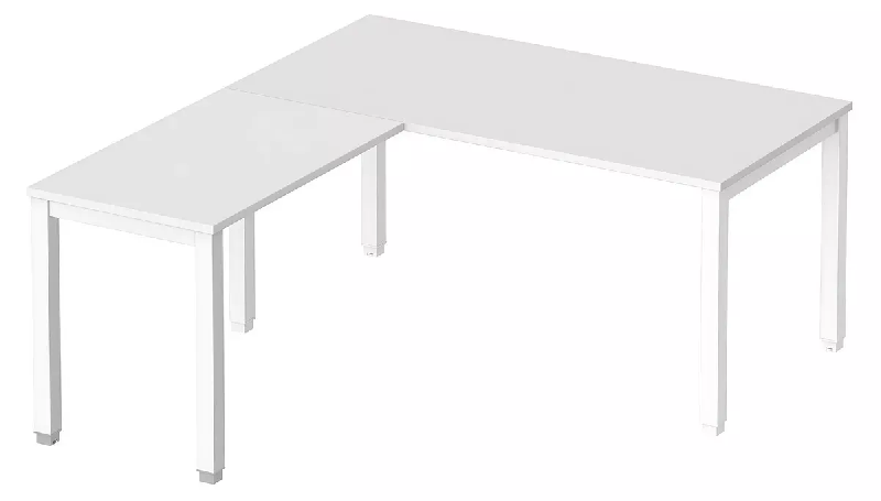 Bureau individuel avec retour So Vicar réglable en hauteur_2