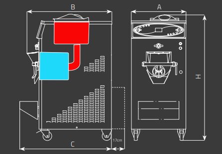 Trittico executive premium - turbines à glace et machines à crème glacée - bravo -  système ionique de 3ème génération_2