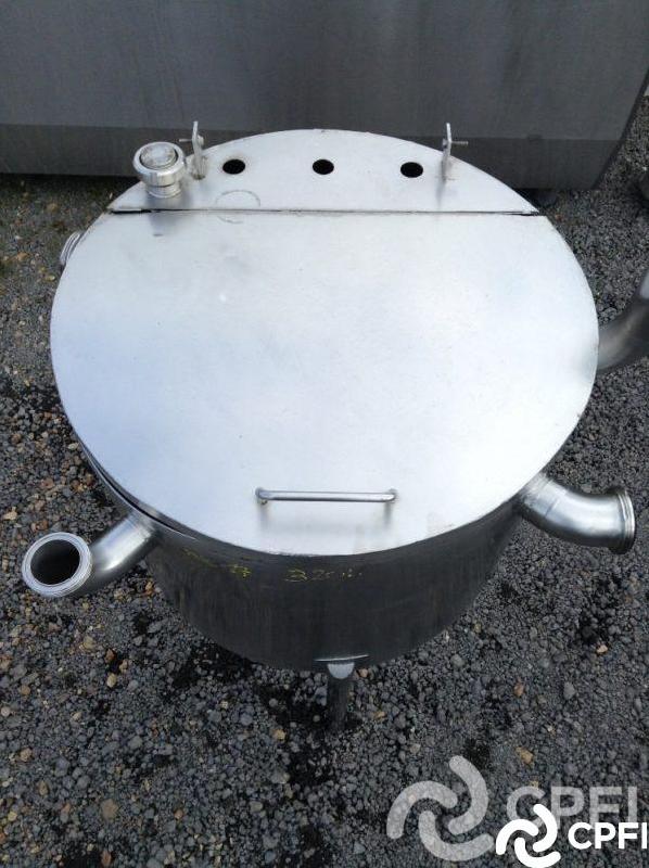 Bac de lancement 320 L - demi-couvercle - 3 pieds - N° ARTICLE : BNC017_2
