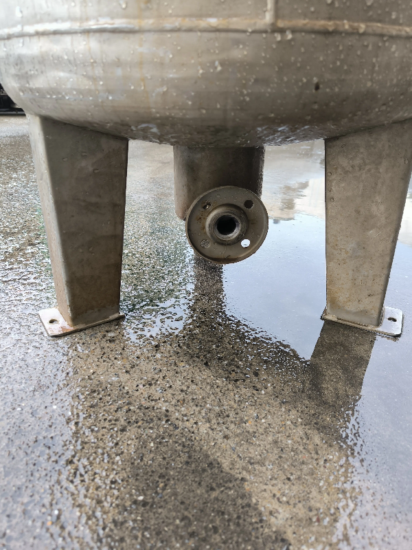 Cuve verticale en acier inoxydable 316 de 160 l - référence : c13614_2