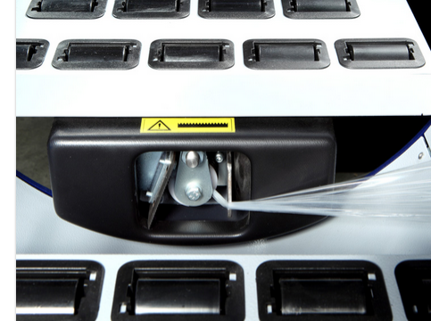 Filmeuse horizontale Compacta 9 - Emballage horizontal - Anneau tournant - Pince et coupe automatique - Pédale start&stop_2