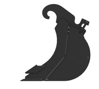 Godet d'excavation-mini-pelle - caterpillar finance france - 450 mm (18 in) - poids 48 kg_2