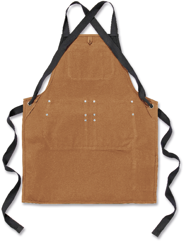 Tablier de travail Duck Carhartt - Réf: CAR103439 - 100% coton avec bretelles ajustables et multiples poches_2