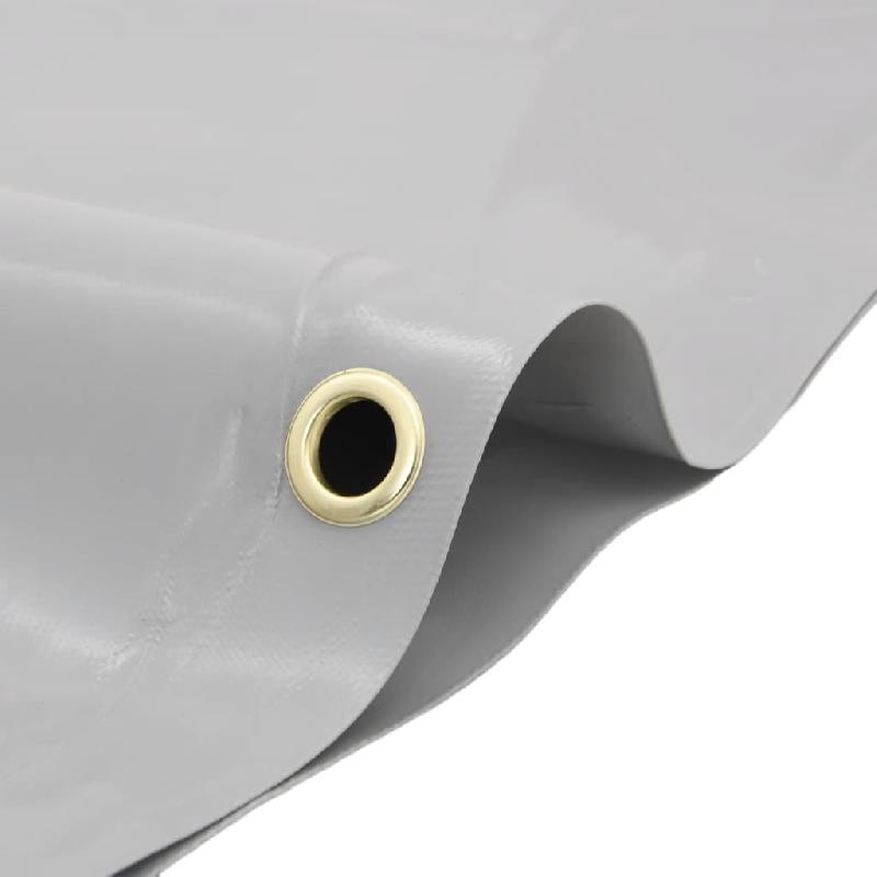 Vidaxl bâche gris ø 3 m 650 g/m² 156208_2