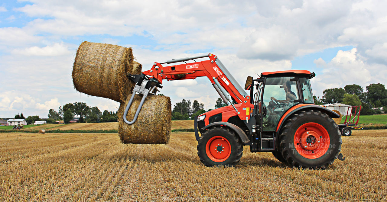 Chargeur frontal agricole Sonarol LC 400 pour tracteur Kubota - Charge de 1600 kg à 1800 kg - Neuf_2