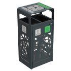 Corbeille de Tri Anti-Nuisibles 2 x 60L - Planche Stickers OFFERTE - CYBEL - Référence 59353 - Fabrication Française_3