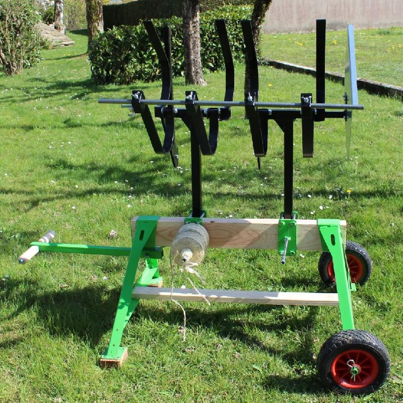 Fagoteuse pour 3 fagots - Modèle triple à 12 dents - Fabrication Française - Référence 696042_2