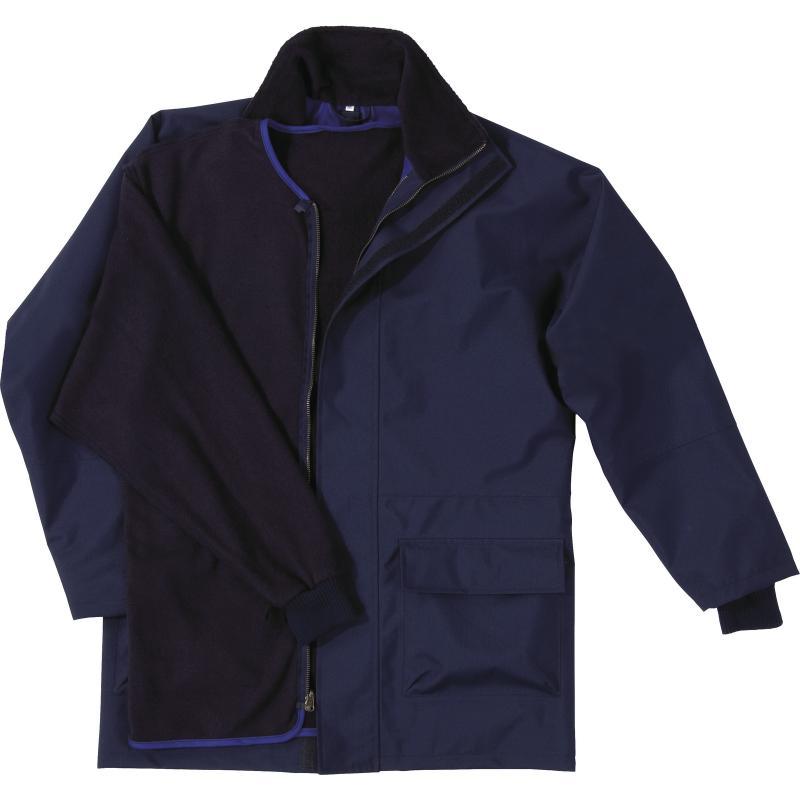 Parka de protection haute visibilité - polyester/fibres antistatiques enduit PU - Komodo2HV - Classe 2 avec veste amovible_2