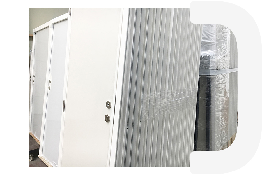 Porte de chambre froide sur-mesure, économique, adaptée aux besoins usuels des petits projets - XPRESS - COLDKIT PORTISO_2