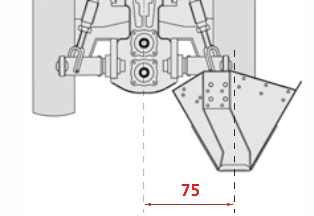 Cureuses de fossés et rigoleuses monoroue et mono-biroue mobiles - Dondi - vitesse 0.8 à 1.2 km/h - excavation en différentes positions_2