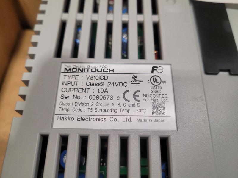 Écran Hakko Electronics Monitouch V810iCD_2