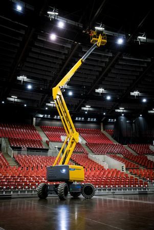 Ha20 le nacelle articulée électrique - haulotte - capacité de levage max.250kg_2