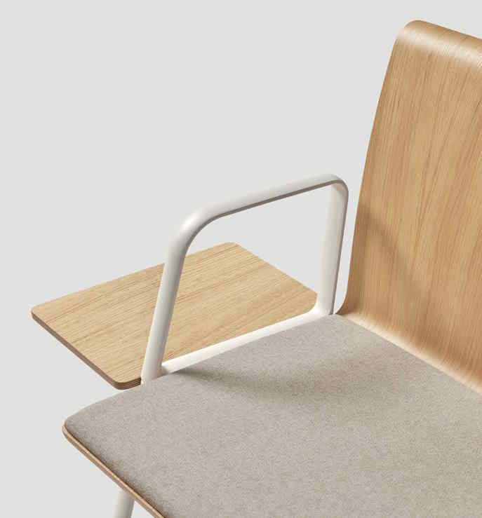 Line-Wood - Banc-poutre design modulable et innovant avec coques en bois et finitions variées_2