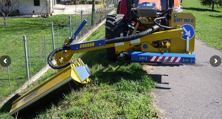 MT150S - Broyeur forestier Marolin - 150 cm - Débroussailleuse hydraulique pour tracteurs 80 HP_2