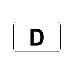 Panonceau catégorie d'un tunnel M11c1 - WP Signalisation - Conforme NF et CE_2