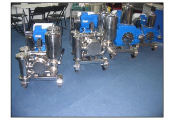 Pompe à piston en acier inox AISI 304 - moteur électrique triphasé 2 vitesses - PB 600 UNITECH_2