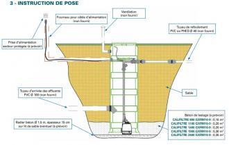 Poste de relevage CALPEDA : califiltre 1400 - 304335_2